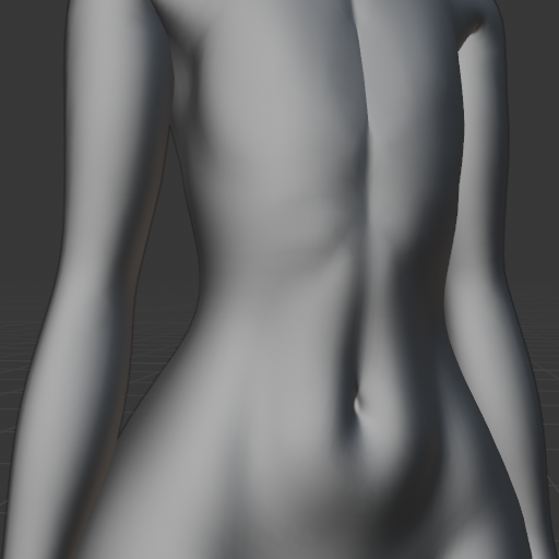 Blender avatar shape example